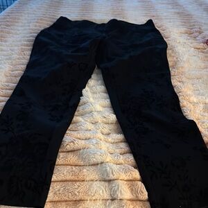 Cato Black Wide Leg Pants